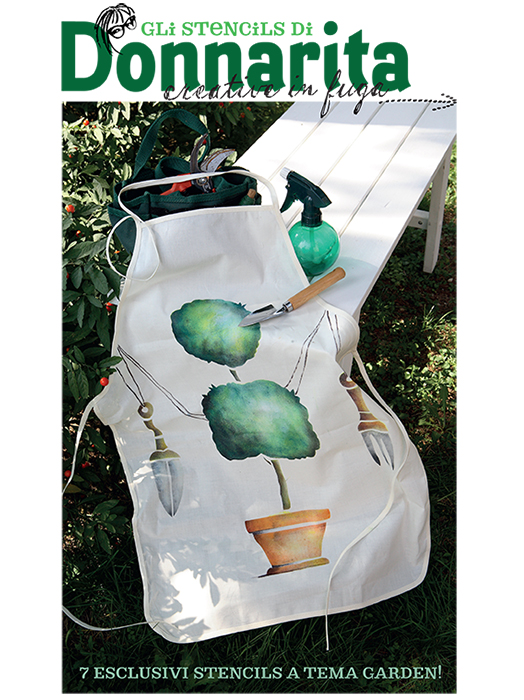 Stencil a tema garden