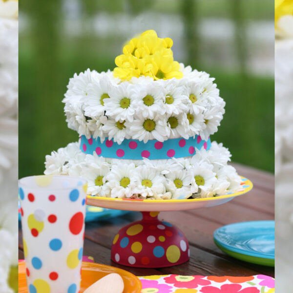 Torta di fiori per la Festa della Mamma